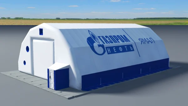Визуализация пневмоангара-склада «Газпромнефть Ямал», 273 м²