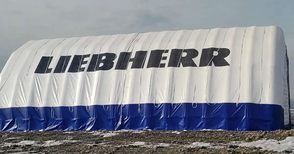 Ремонтный пневмоангар «Либхерр-Русланд», 441 м²